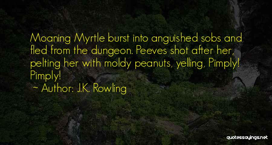 Moaning Quotes By J.K. Rowling