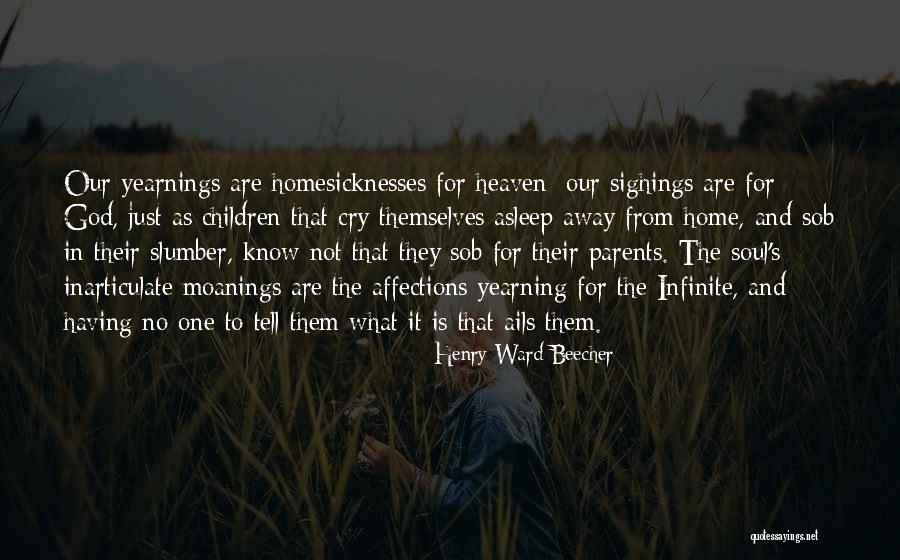 Moanings Quotes By Henry Ward Beecher Moanings Quotes By Henry Ward Beecher