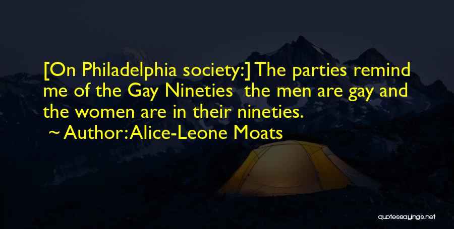 Moats Quotes By Alice-Leone Moats