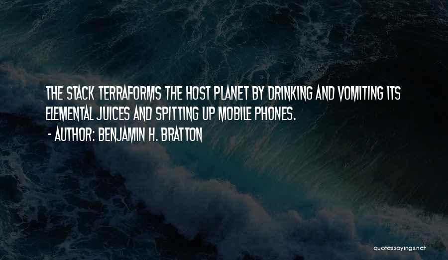 Mobile Phones Quotes By Benjamin H. Bratton