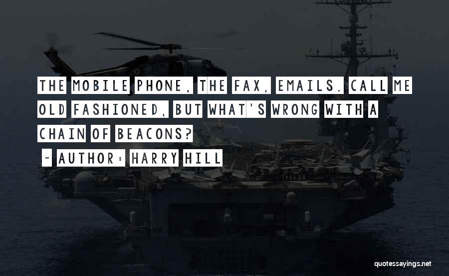 Mobile Phones Quotes By Harry Hill