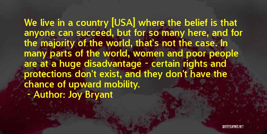 Mobility Rights Quotes By Joy Bryant