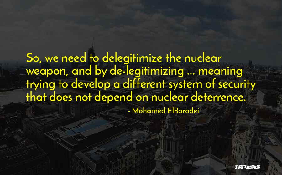 Mobys Clerks Quotes By Mohamed ElBaradei Mobys Clerks Quotes By Mohamed ElBaradei