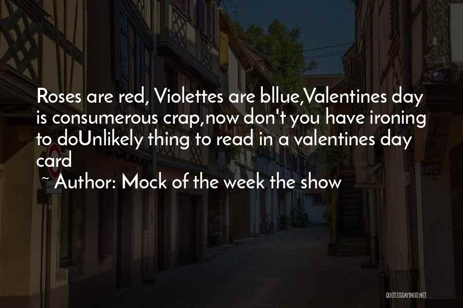 Mock Of The Week The Show Quotes 451538
