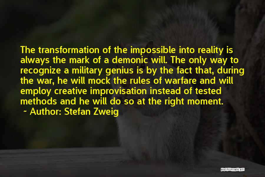 Mock-serious Quotes By Stefan Zweig