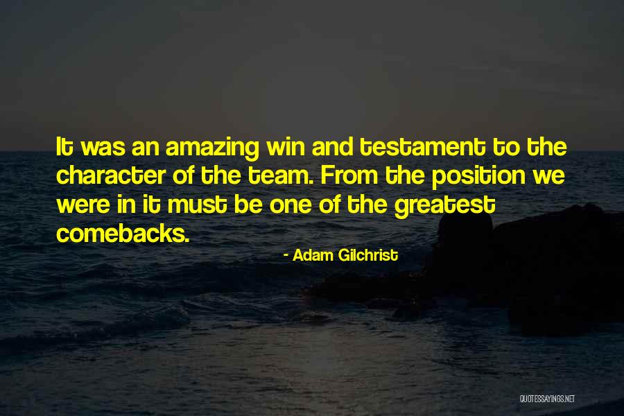 Mockeries Homestore Quotes By Adam Gilchrist Mockeries Homestore Quotes By Adam Gilchrist