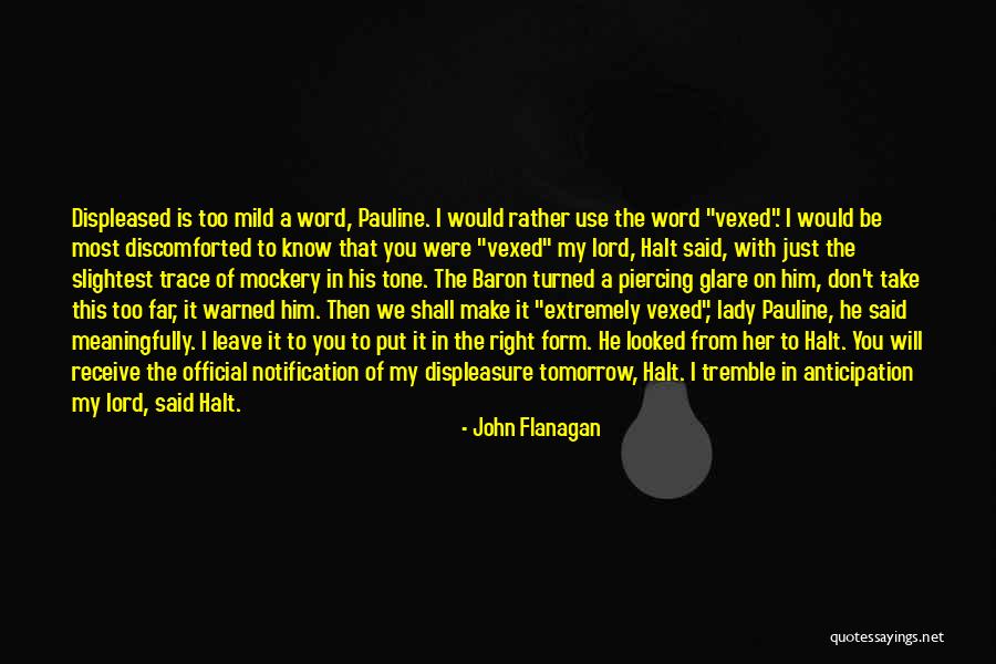 Mockery Quotes By John Flanagan Mockery Quotes By John Flanagan