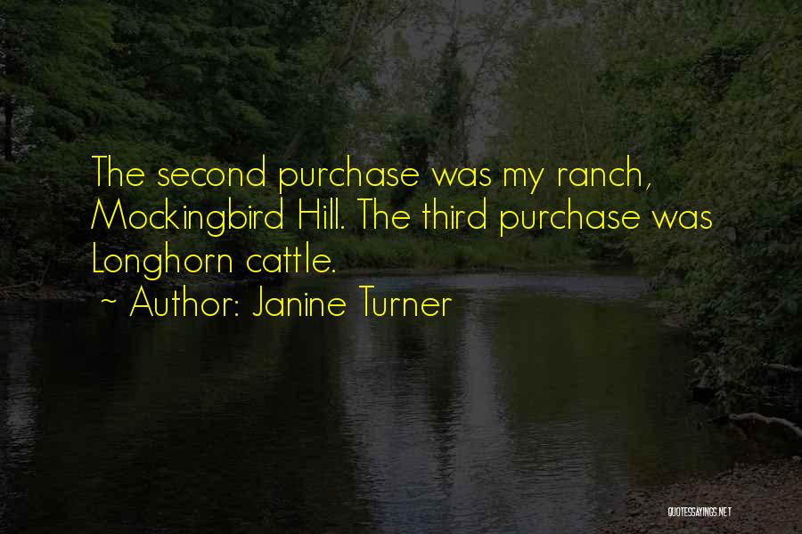 Mockingbird Quotes By Janine Turner