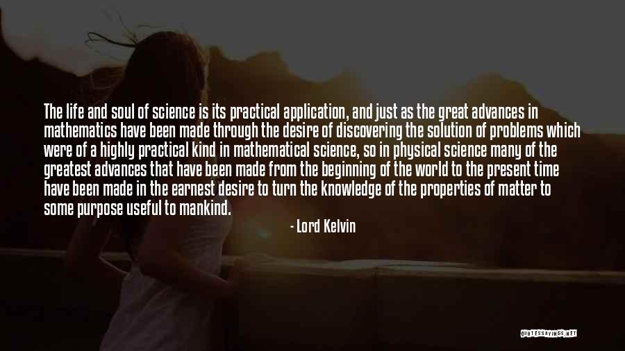 Modality In Statistics Quotes By Lord Kelvin