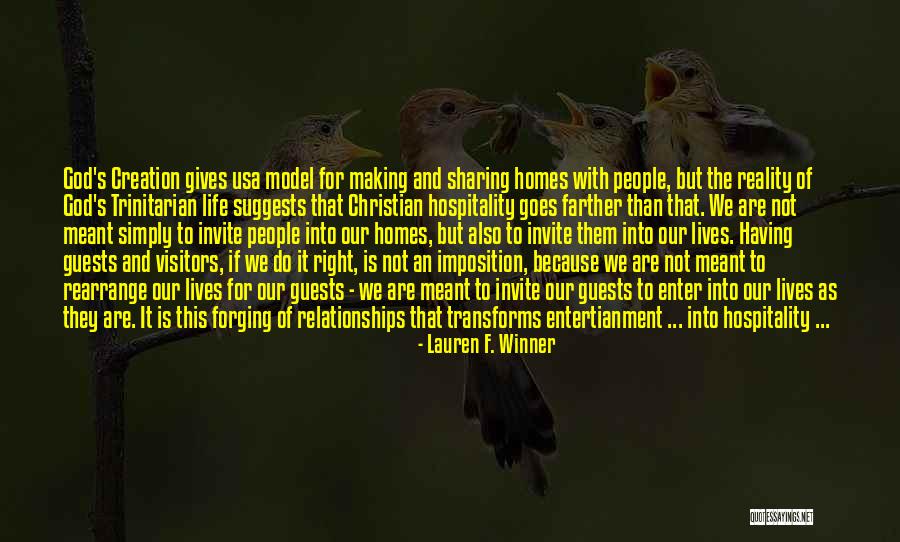 Model Making Quotes By Lauren F. Winner Model Making Quotes By Lauren F. Winner