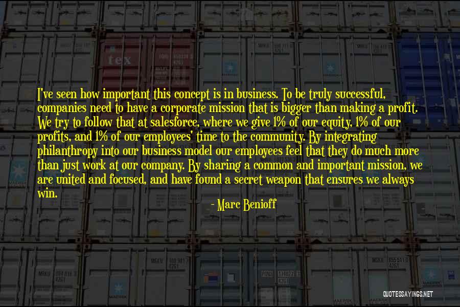 Model Making Quotes By Marc Benioff Model Making Quotes By Marc Benioff