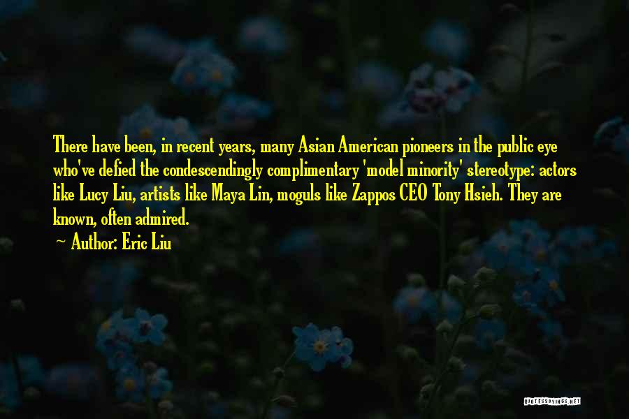 Model Minority Quotes By Eric Liu