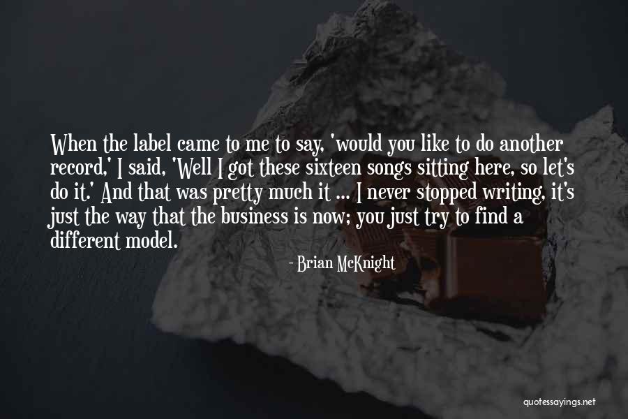 Model The Way Quotes By Brian McKnight Model The Way Quotes By Brian McKnight