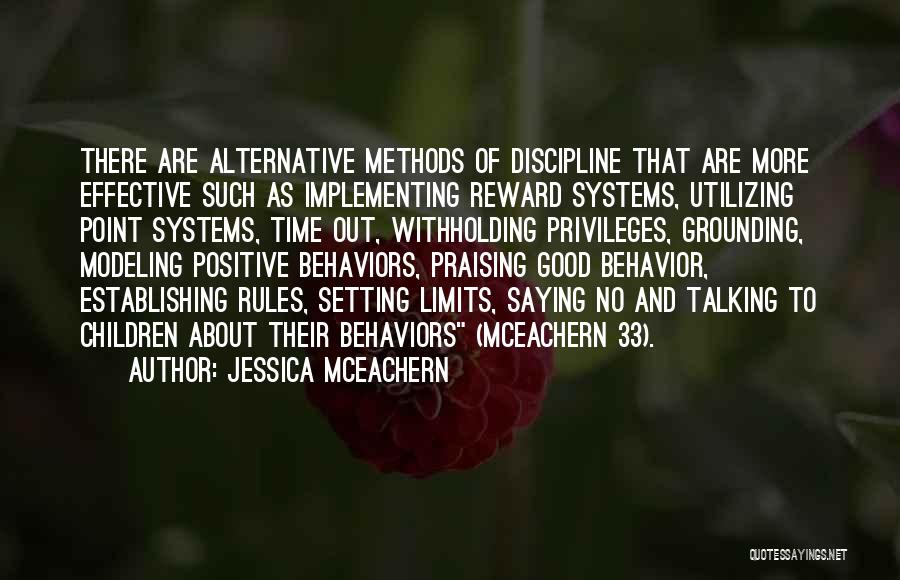 Modeling Behavior Quotes By Jessica McEachern