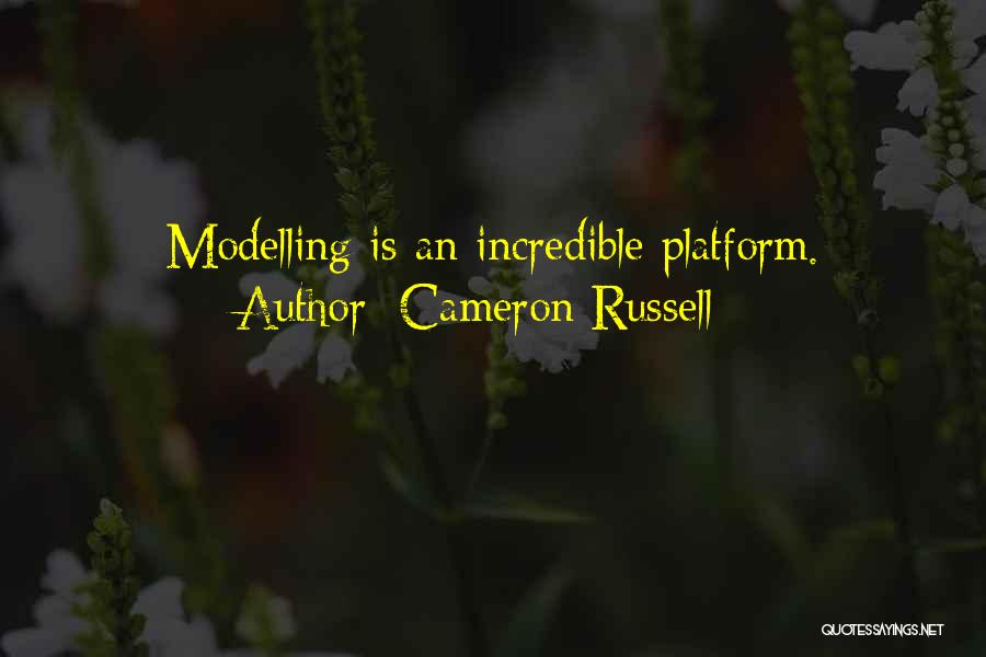 Modelling Quotes By Cameron Russell