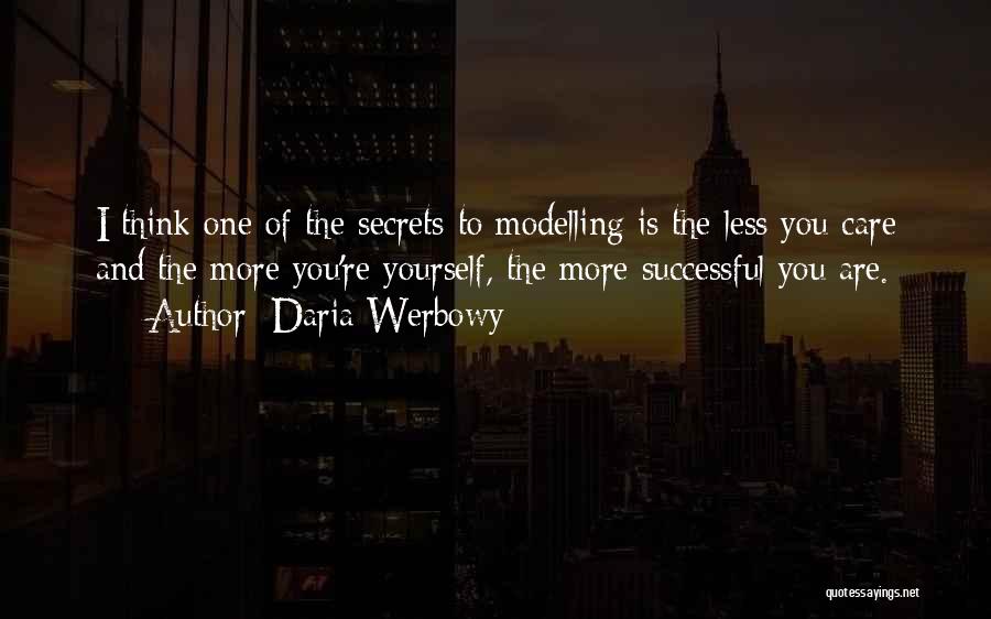 Modelling Quotes By Daria Werbowy