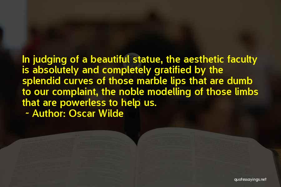 Modelling Quotes By Oscar Wilde