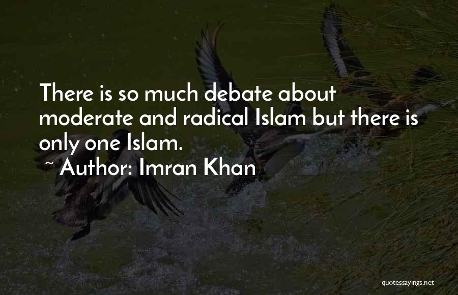 Moderate Islam Quotes By Imran Khan