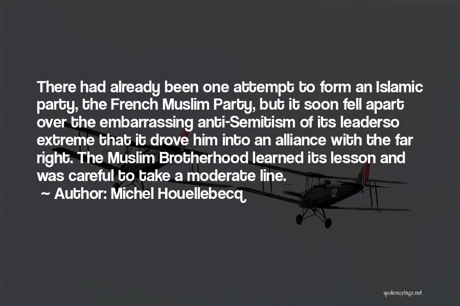 Moderate Islamic Quotes By Michel Houellebecq