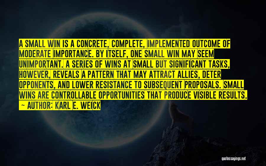 Moderate Quotes By Karl E. Weick