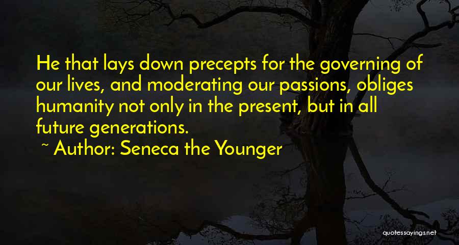 Moderating Quotes By Seneca The Younger
