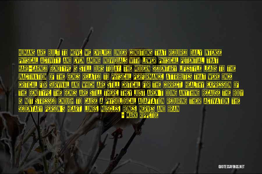 Modern Adaptation Quotes By Mark Rippetoe Modern Adaptation Quotes By Mark Rippetoe
