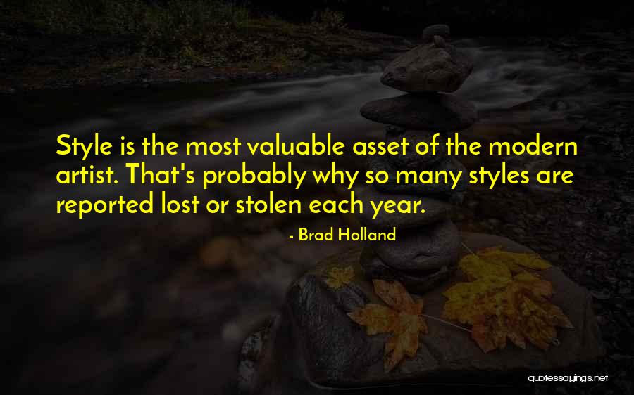 Modern Artist Quotes By Brad Holland Modern Artist Quotes By Brad Holland