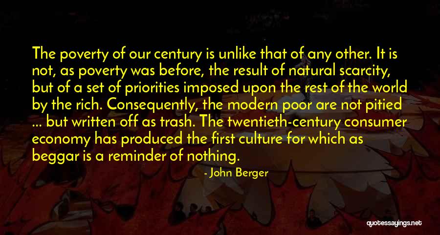 Modern Consumer Culture Quotes By John Berger