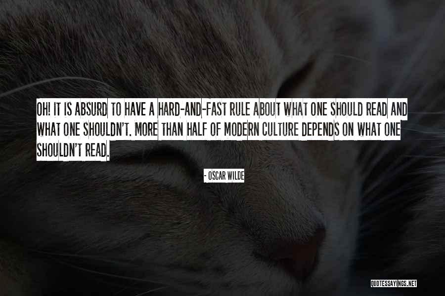 Modern Culture Quotes By Oscar Wilde Modern Culture Quotes By Oscar Wilde