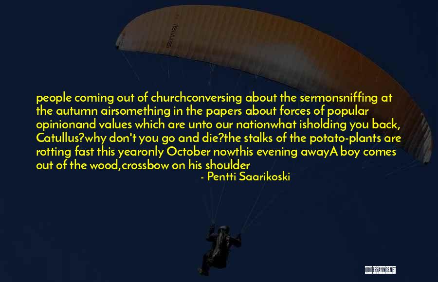Modern Opinion Quotes By Pentti Saarikoski Modern Opinion Quotes By Pentti Saarikoski