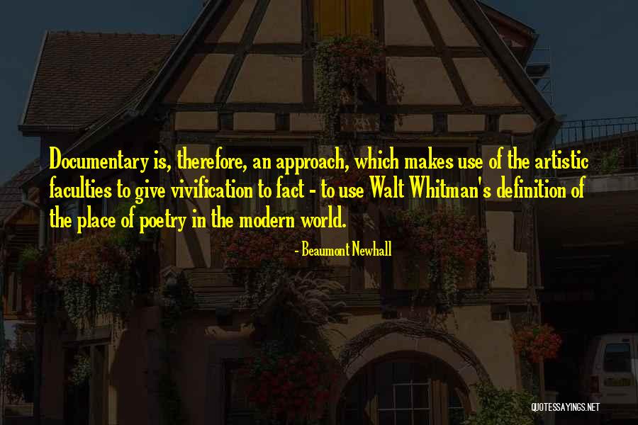 Modern Poetry Quotes By Beaumont Newhall Modern Poetry Quotes By Beaumont Newhall
