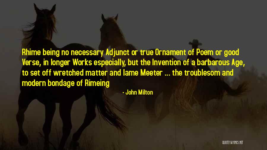 Modern Poetry Quotes By John Milton Modern Poetry Quotes By John Milton