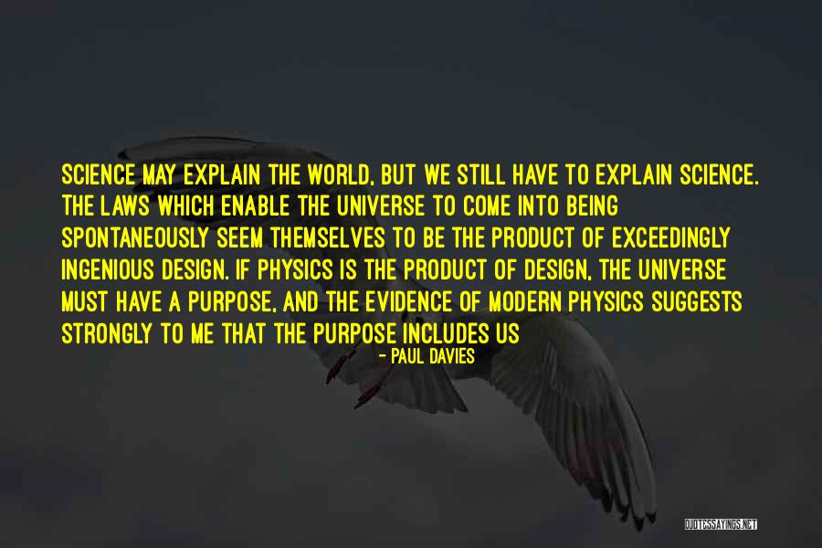 Modern Science Quotes By Paul Davies Modern Science Quotes By Paul Davies