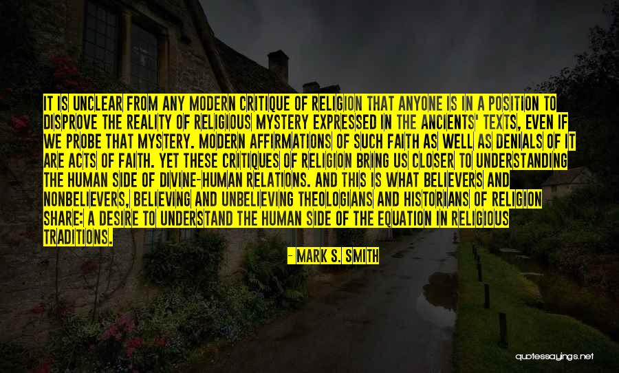 Modern Theologians Quotes By Mark S. Smith Modern Theologians Quotes By Mark S. Smith