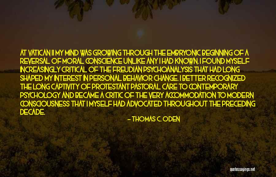 Modern Theologians Quotes By Thomas C. Oden Modern Theologians Quotes By Thomas C. Oden