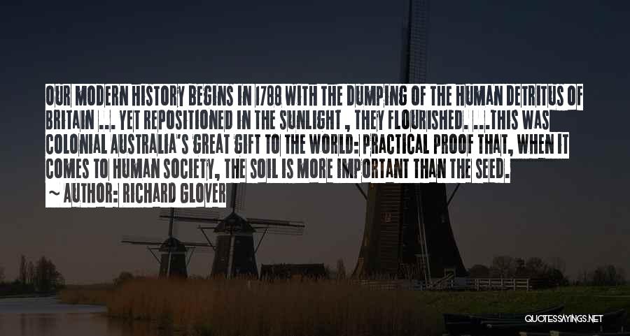 Modern World History Quotes By Richard Glover