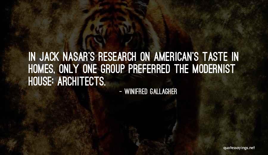 Modernist Quotes By Winifred Gallagher Modernist Quotes By Winifred Gallagher