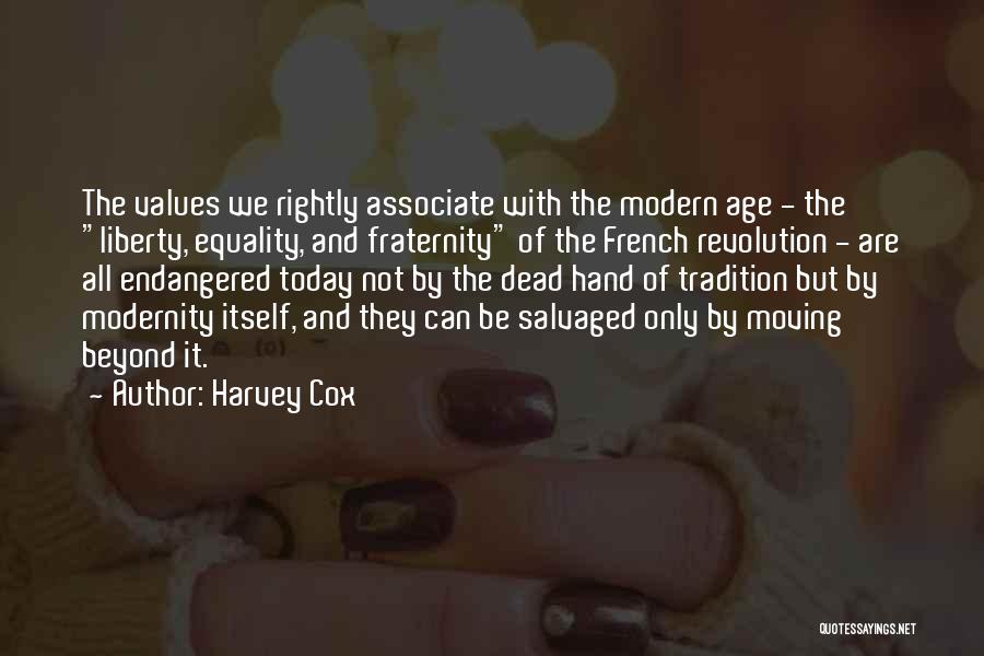 Modernity Vs Tradition Quotes By Harvey Cox