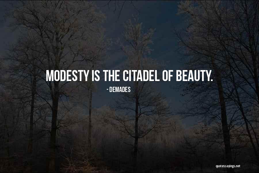Modesty And Beauty Quotes By Demades Modesty And Beauty Quotes By Demades