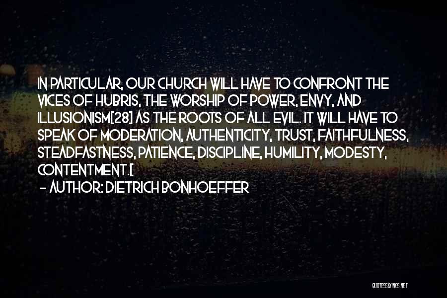 Modesty And Humility Quotes By Dietrich Bonhoeffer