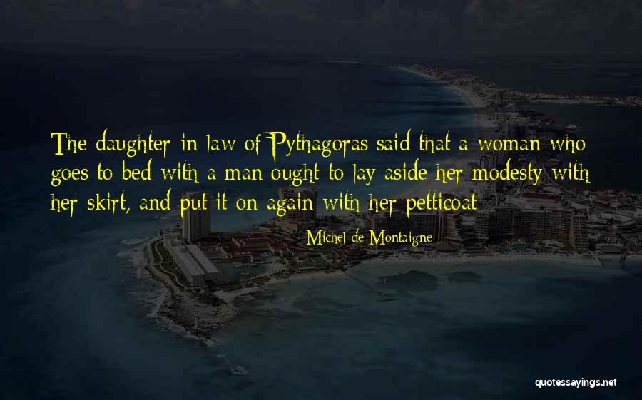 Modesty On Quotes By Michel De Montaigne Modesty On Quotes By Michel De Montaigne