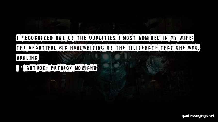 Modiano Quotes By Patrick Modiano