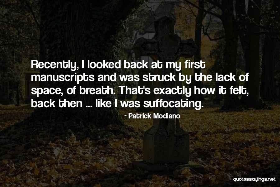 Modiano Quotes By Patrick Modiano