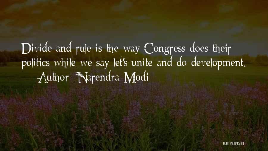 Modi's Quotes By Narendra Modi