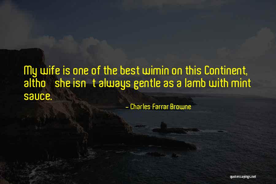 Modlerscentral Quotes By Charles Farrar Browne Modlerscentral Quotes By Charles Farrar Browne