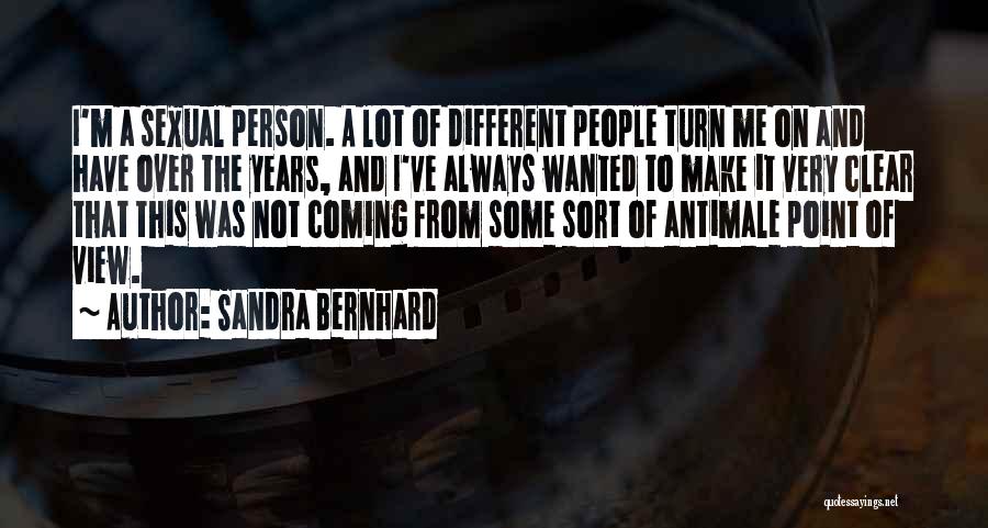 Moebius Cast Quotes By Sandra Bernhard