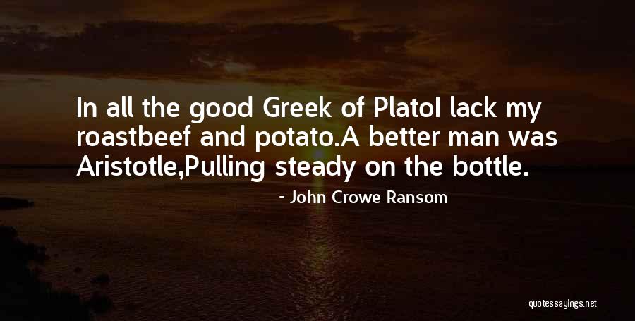 Moeketsi Mpholo Quotes By John Crowe Ransom Moeketsi Mpholo Quotes By John Crowe Ransom
