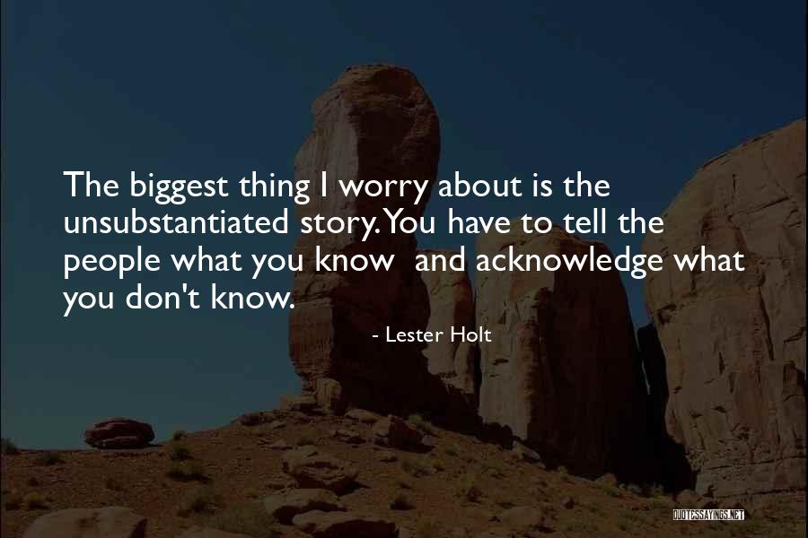 Mogelijk Overstromingsgevoelig Quotes By Lester Holt Mogelijk Overstromingsgevoelig Quotes By Lester Holt