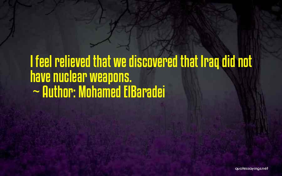 Mohamed ElBaradei Quotes 973036