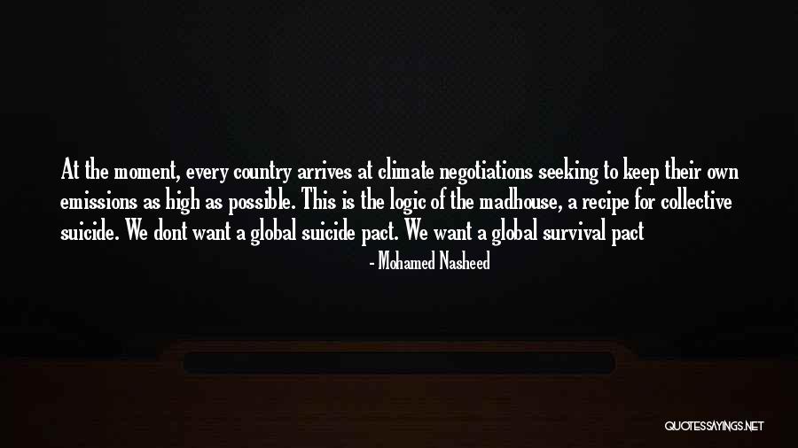 Mohamed Nasheed Quotes 236189